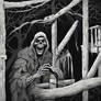 Creepshow Character In A Treehouse By Moneyproble