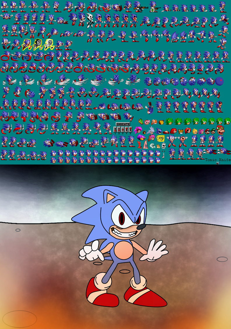 Sonic Mania Conversion Sprites by DevyOfficial on DeviantArt