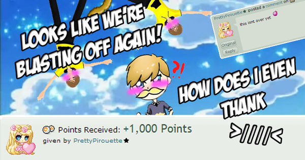 1000 POINTS?!!?!? WHAT!!! (Donation)