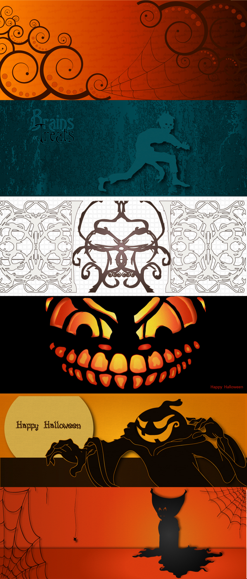 Halloween FB Covers by ChristopherCrow on DeviantArt