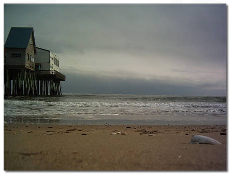 Beach at winter