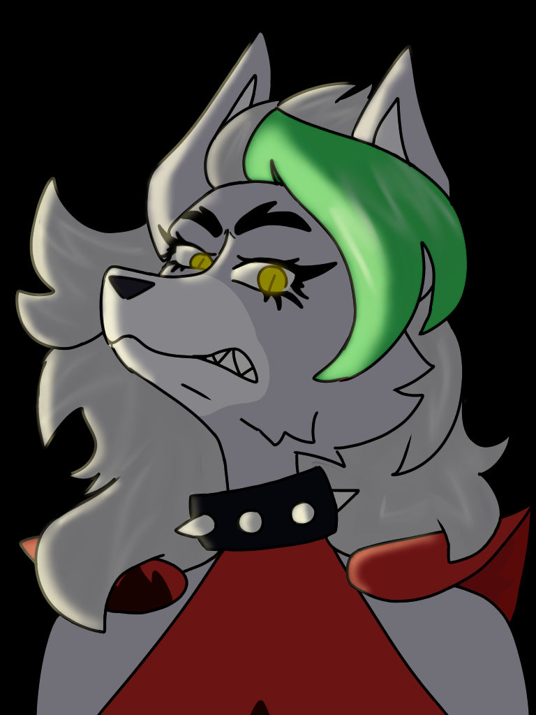 Quick artwork of Roxxane Wolf! by wolfflox on DeviantArt