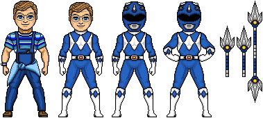 Billy the Blue Ranger by MegaZeo on DeviantArt