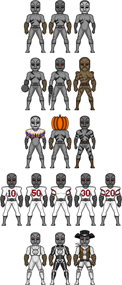 Putty Patrol and Z-Putties by MegaZeo on DeviantArt