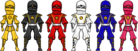 Dnd Ninja Ranger The Ninja Rangers by MegaZeo on DeviantArt
