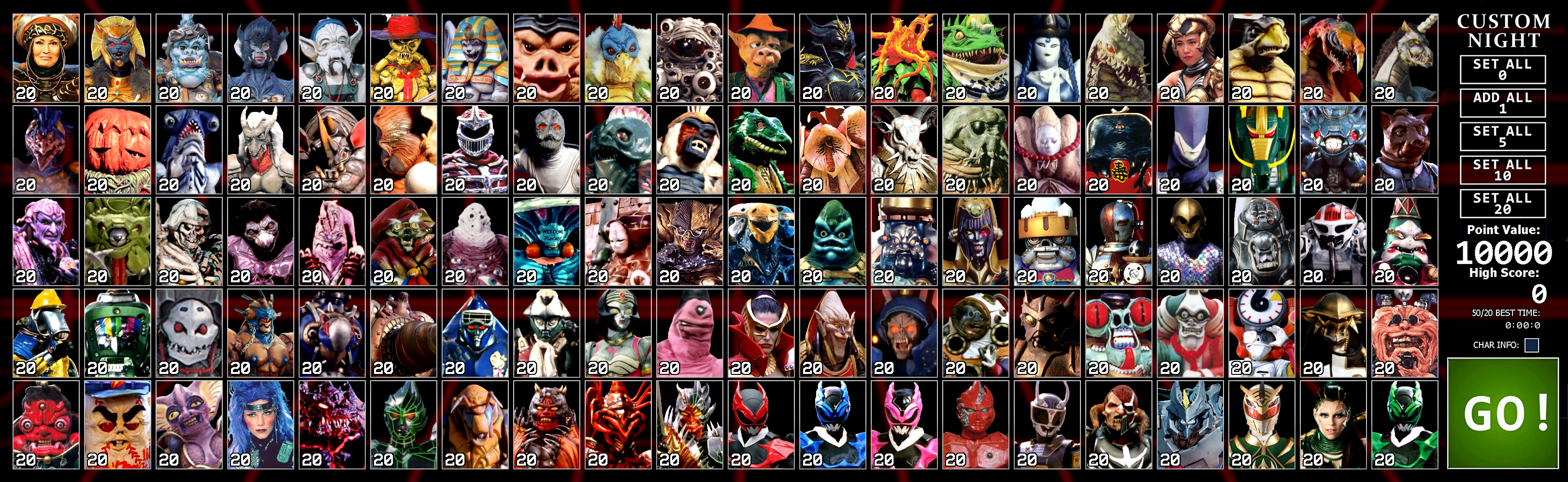 FNAF Ultimate Custom Night Characters Quiz - By DinomightGera