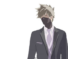 Suited and Booted Kakashi