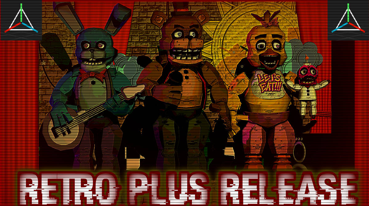 Retro Rabbit Fnaf Fnaf retro plus models by limonlima13 on DeviantArt