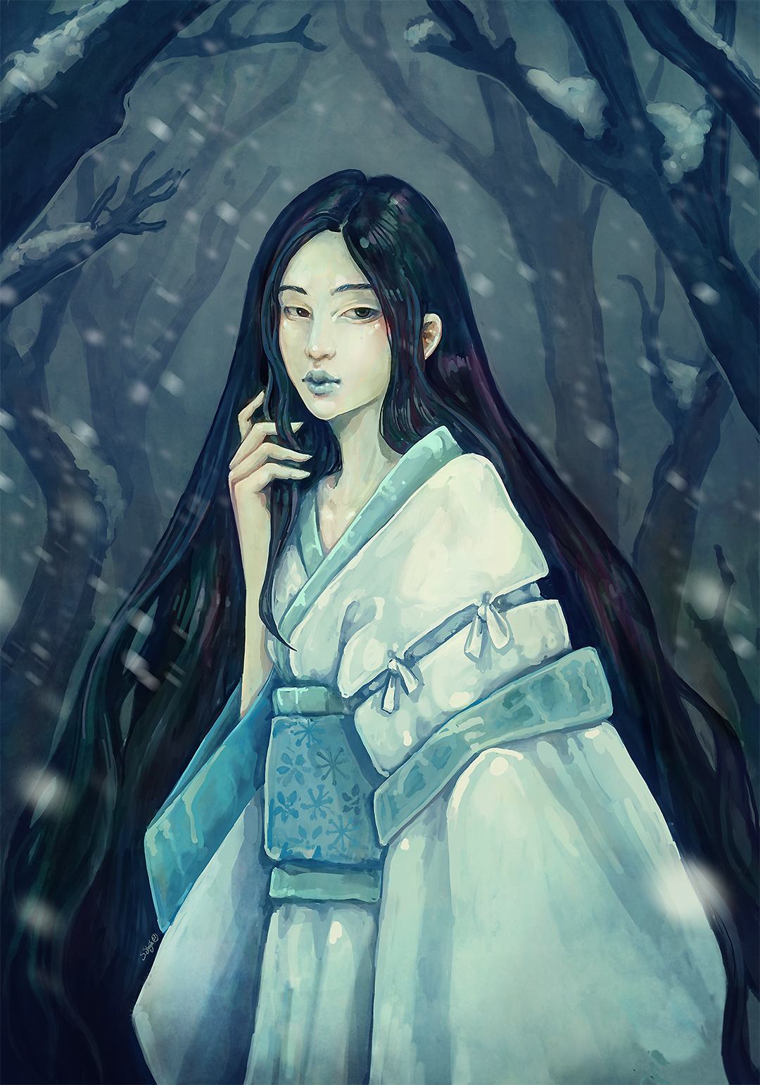 YukiOnna by Syllie on DeviantArt