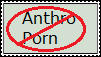 Anti Anthro Porn Stamp