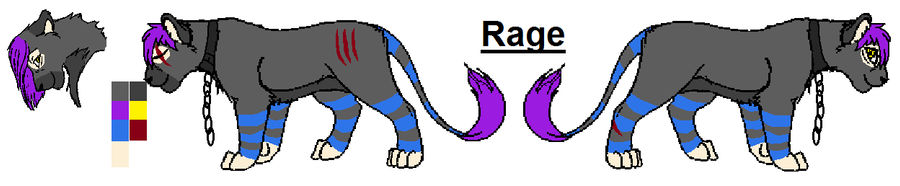 Rage ref sheet by StrawberryJuicie on DeviantArt