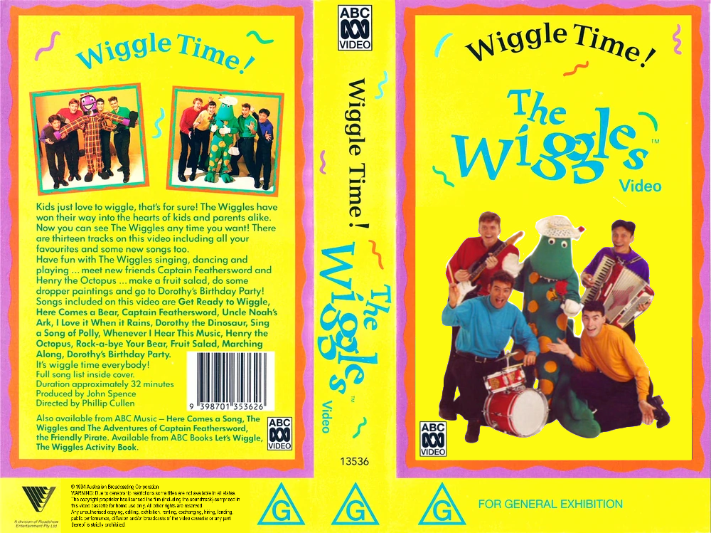 Wiggle Time Wiggle Time 1994 VHS by ABCForKidsComedian98 on DeviantArt