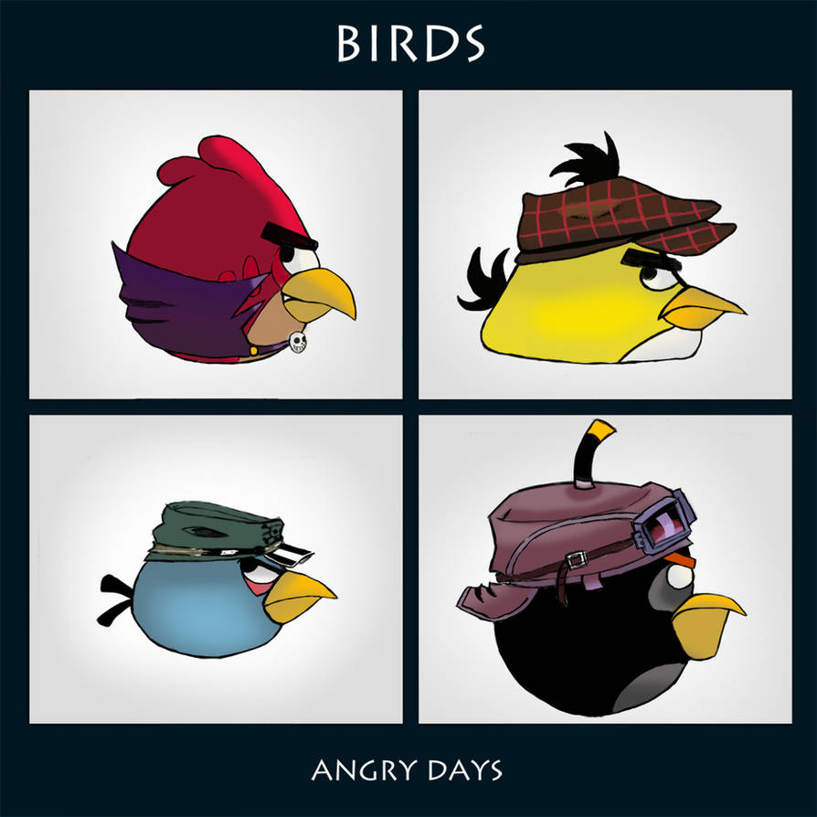 Angrybirds - Angry days by Sarqful on DeviantArt