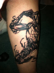 Spider-Man Tattoo: Unfinished 1 of 3
