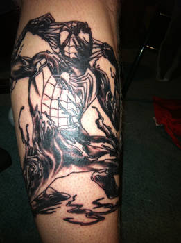 Spider-Man Tattoo: Unfinished 2 of 3