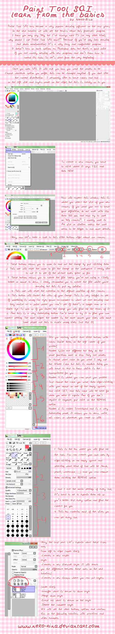 Basic SAI tutorial by NekoRinaArt on DeviantArt