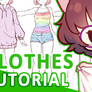 Video-tutorial: How to draw clothes