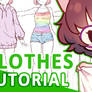Video-tutorial: How to draw clothes
