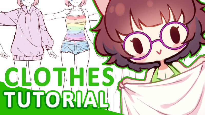 Video-tutorial: How to draw clothes by NekoRinaArt on DeviantArt