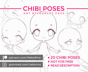 Chibi Poses Pack by Neko-Rina