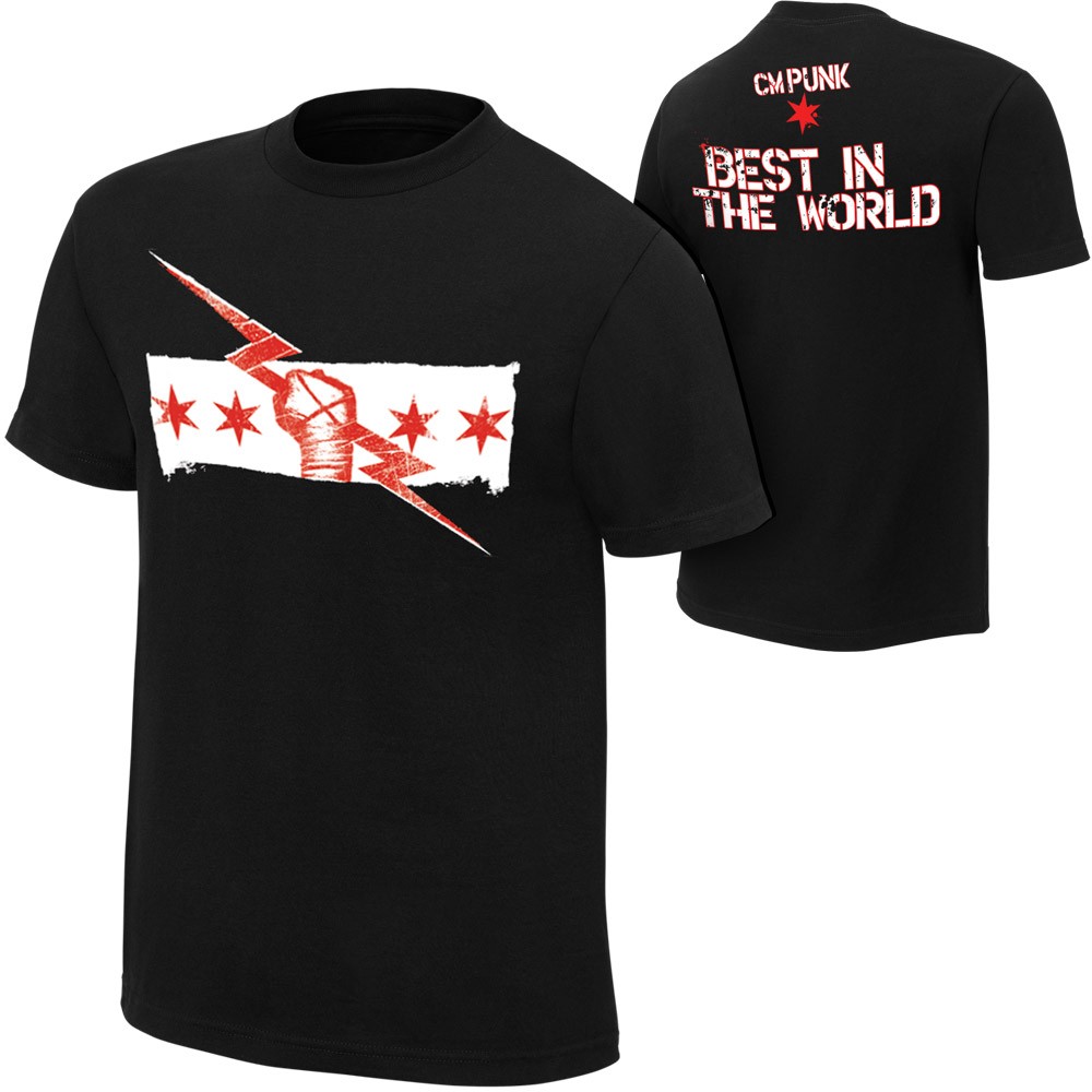 cm punk t shirt