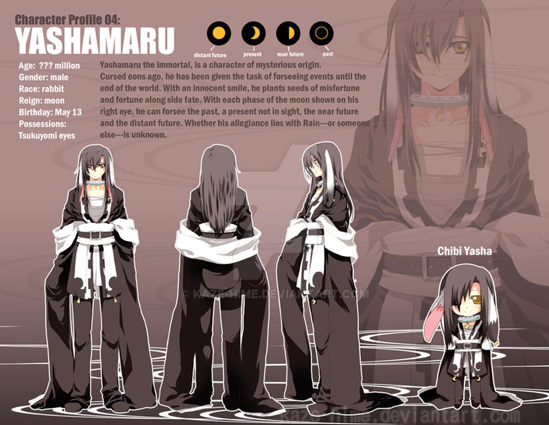 Yashamaru Card Yashamaru Character Sheet by Kaze-Hime on DeviantArt