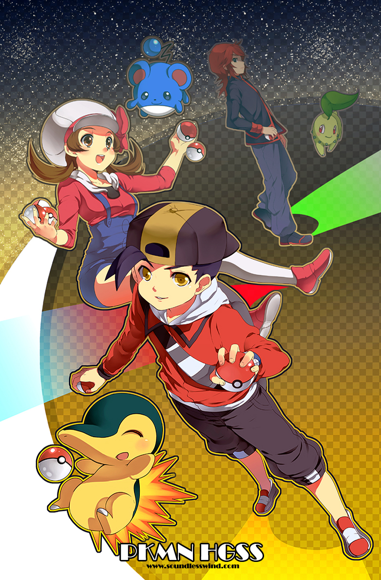 Pokemon Hgss By Kaze Hime On Deviantart