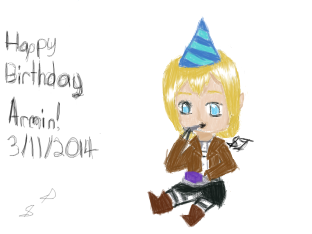 Armin Birthday Picture