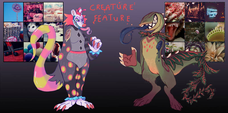 creature feature moodboard adopts - OPEN