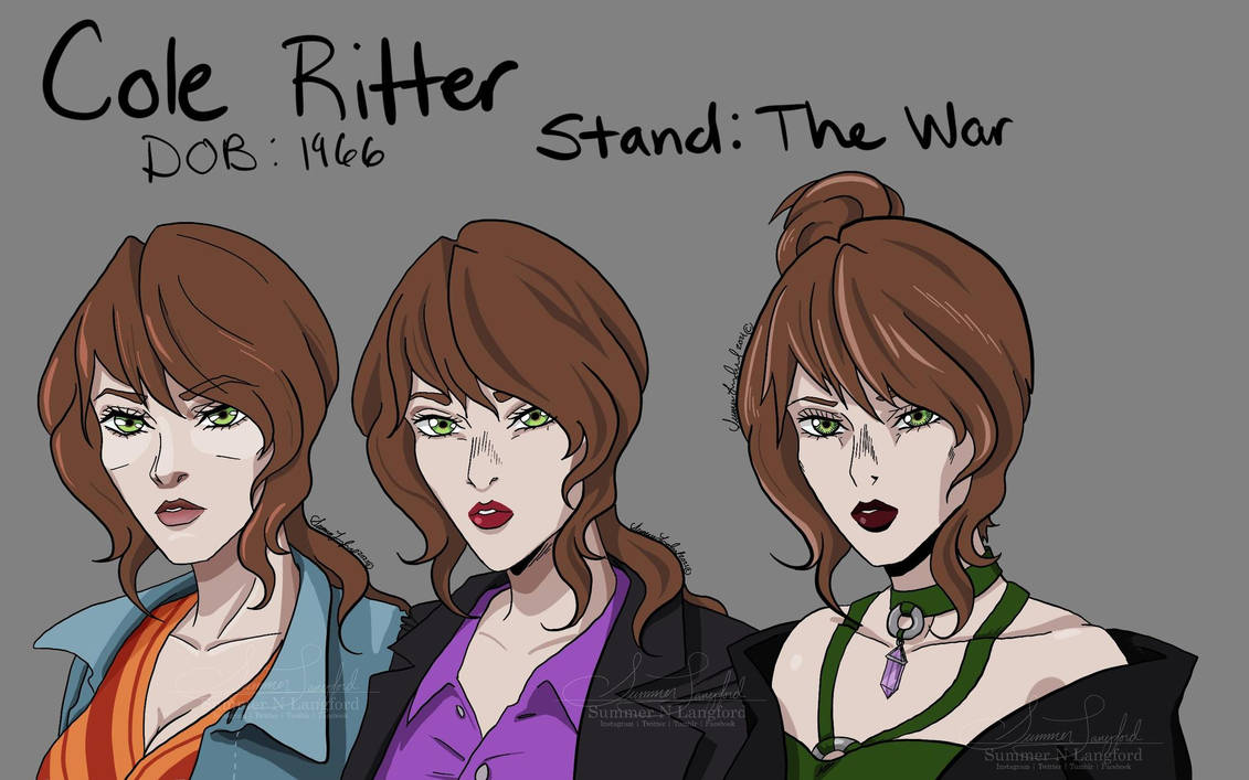 Cole Ritter - Close Up (JJBA OC) by Summer-N-Langford on DeviantArt