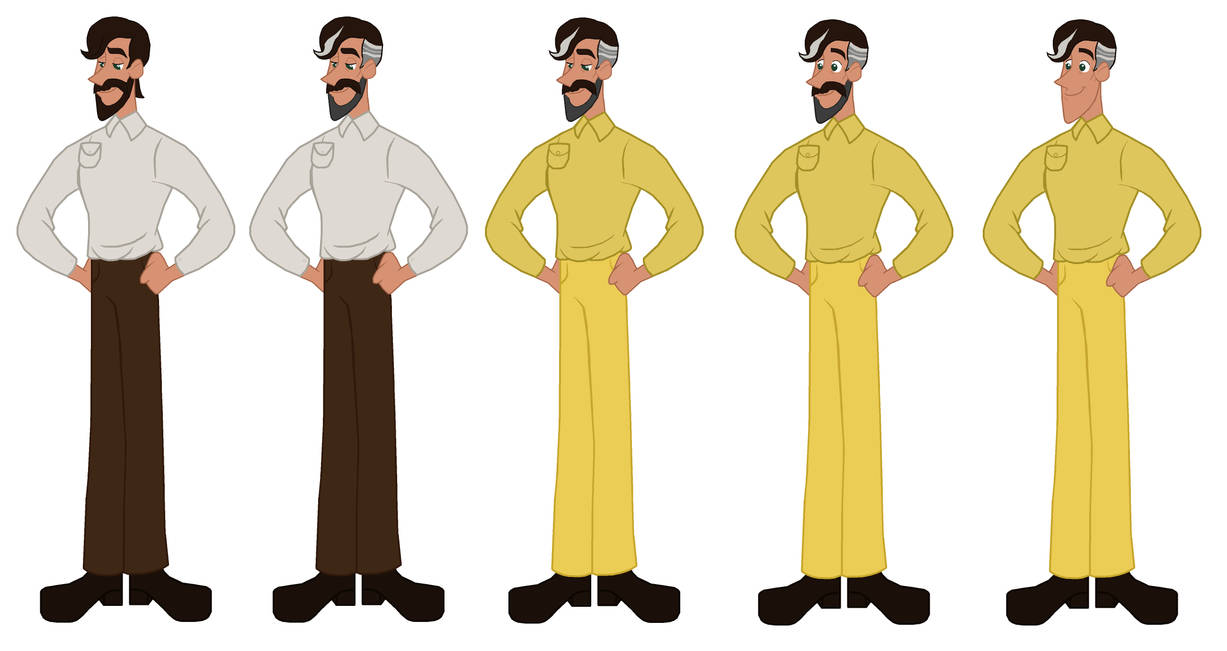 Curious George - Ted's Father (Character Design) by PrincessCreation345 ...