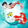 TLM- Melody, Sebastian, Flounder and Ariel