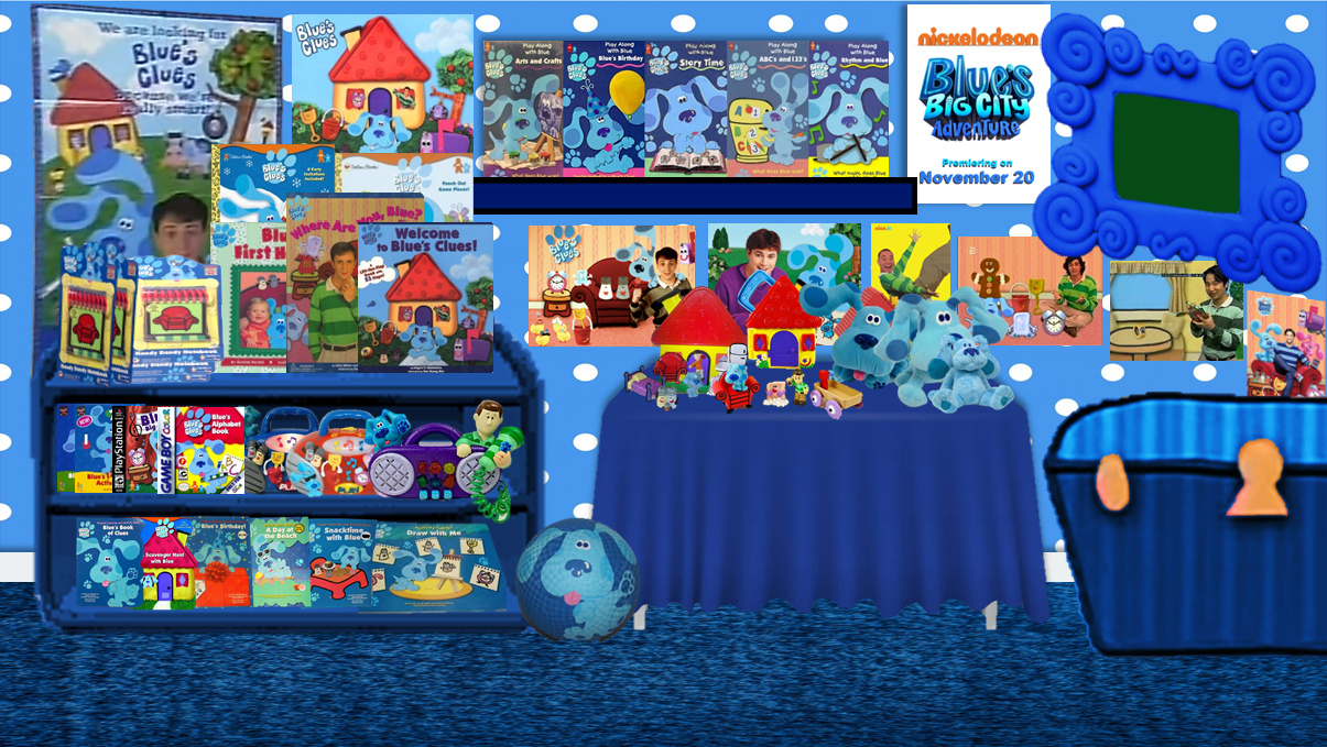 The Blue's Clues Store (My Version) Background by PrincessCreation345 ...