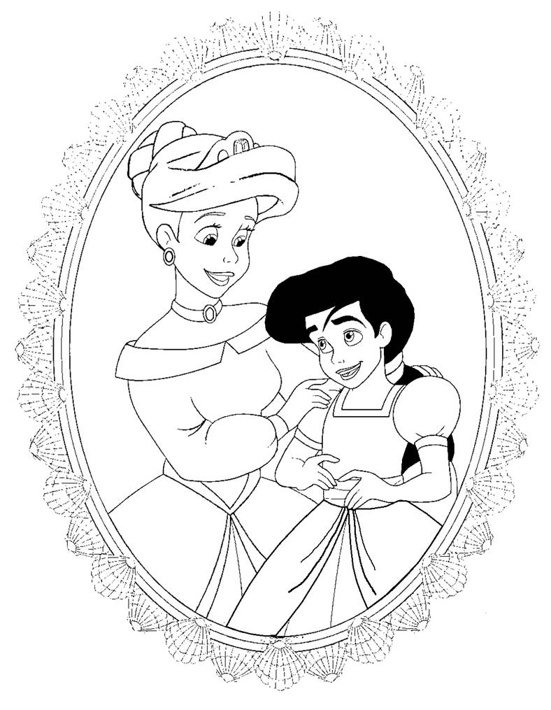 TLM II Ariel And Melody custom Coloring Page By PrincessCreation345 tlm-ii-ariel-and-melody-custom-coloring-page-by-princesscreation345