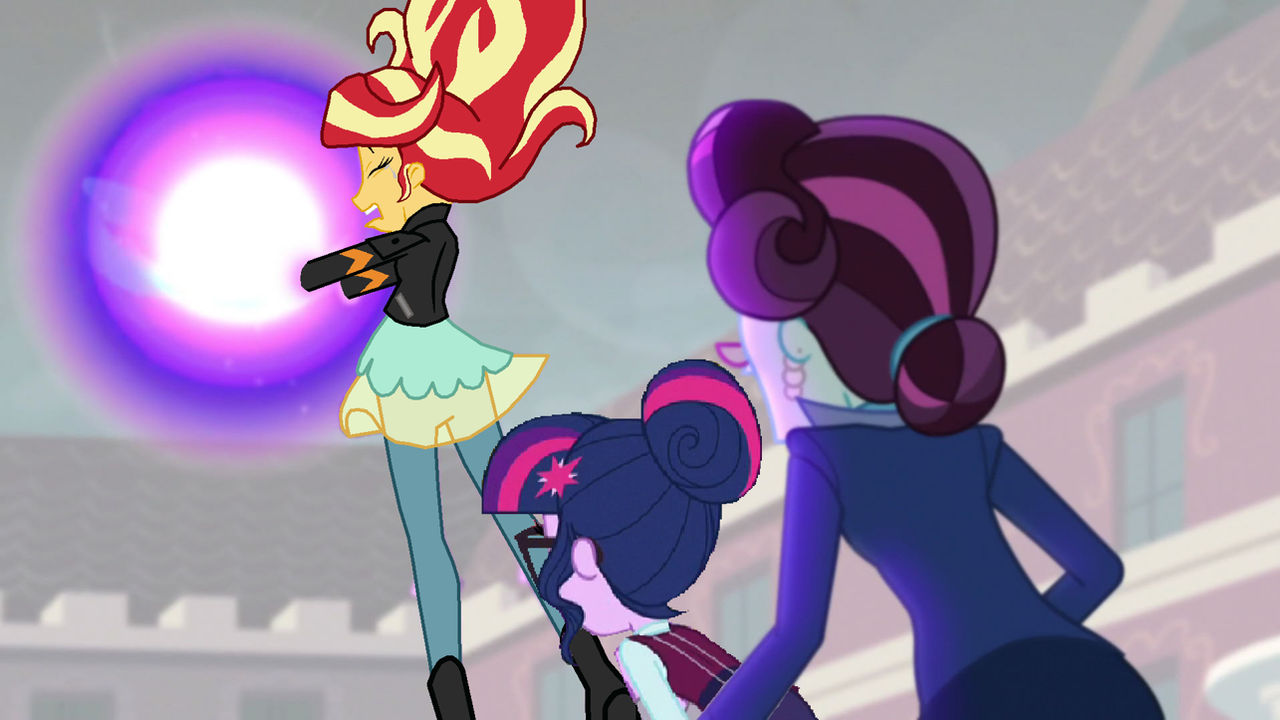 Sci Twi and Principal Cinch watches Sunset Shimmer by ...