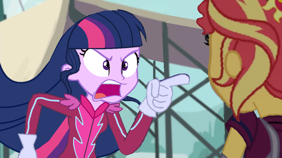 MLP: EG AU- Twilight Sparkle yells at Sci Sunset by PrincessCreation345 ...