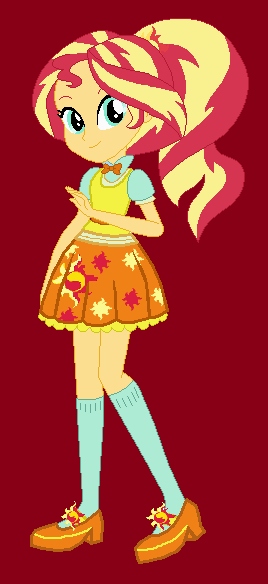 MLP EG: AU- Sci Sunset Shimmer by PrincessCreation345 on DeviantArt