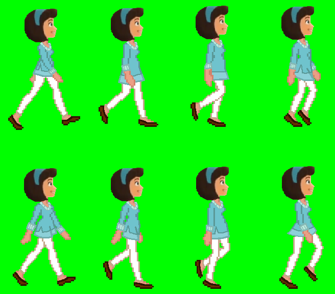Mlp Walk Loop MLP: EG and CG- Princess Isabel walking template 4 by ...