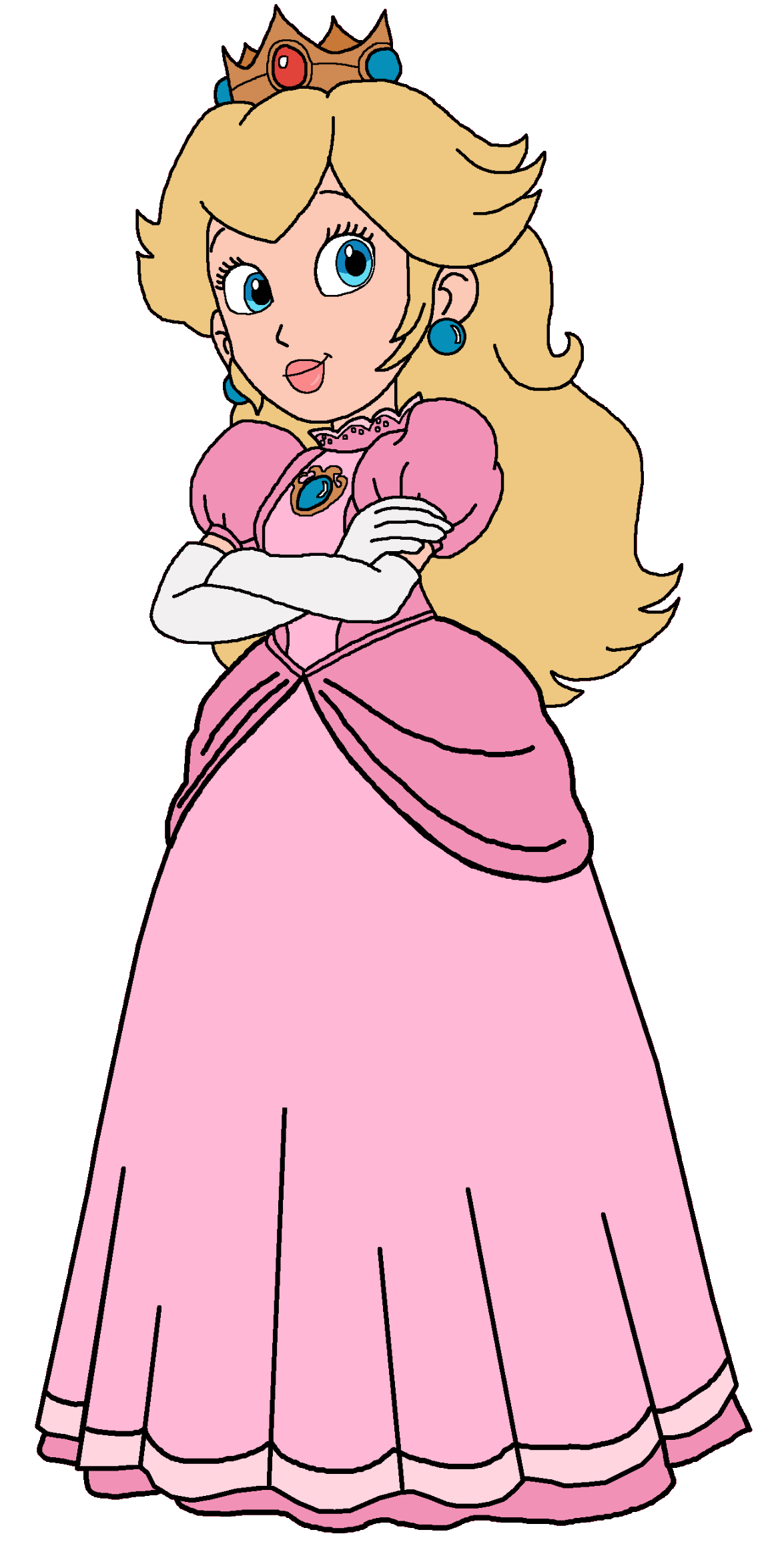 Princess Peach Deviantart