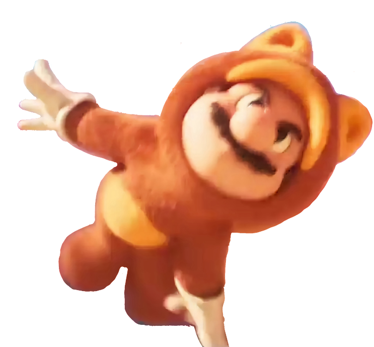 Tanooki Mario (Movie Version/PNG) by PrincessCreation345 on DeviantArt