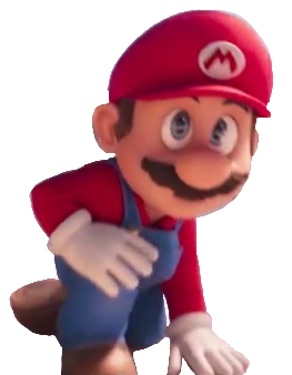 Mario Getting Himself Up (Movie Version/PNG) by PrincessCreation345 on ...