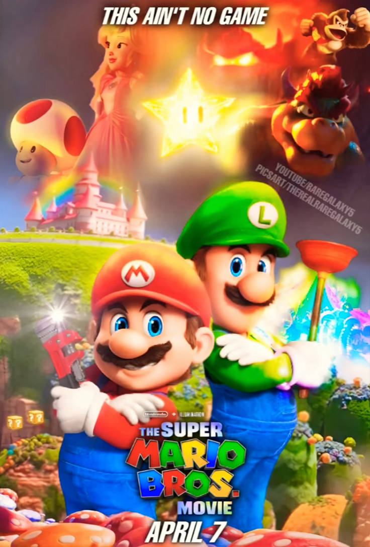 Mario Deviantart Poster Super Mario Bros. Movie Poster by PrincessCreation345 on DeviantArt