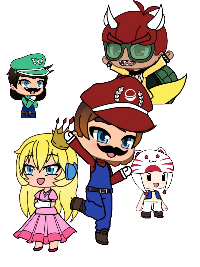 Gacha life girl oc's  Mario characters, Character, Kawaii