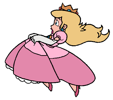 Princess Running Sprite Princess Peach (1989) running, in 2023 Design by PrincessCreation345 on ...