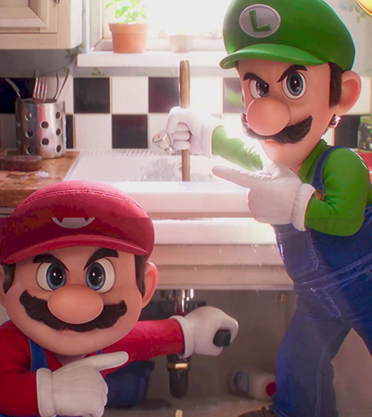 The Super Mario Bros. Movie Plumbing's Our Game by