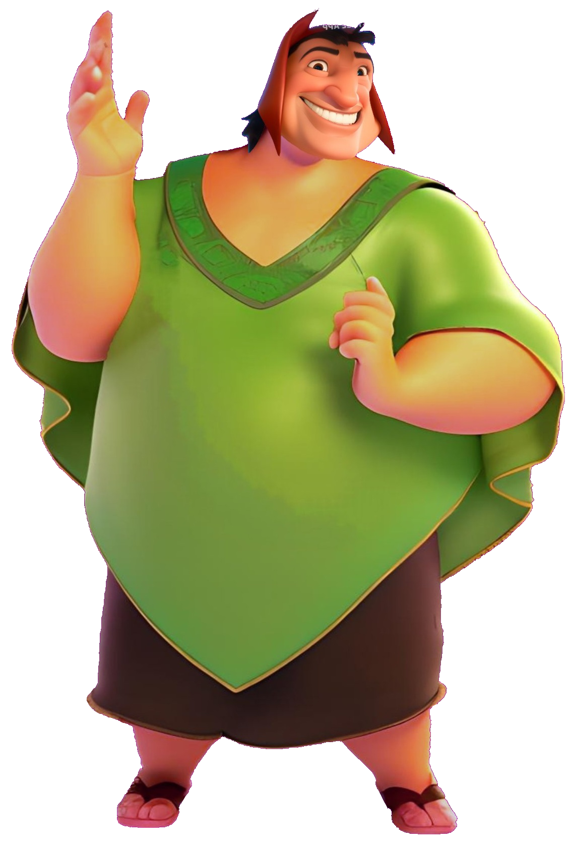 Paucha The Emperor's New Groove - Pacha (3D/full body) by PrincessCreation345 ...