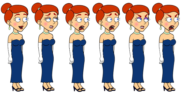 anastasia blue dress cartoon Anastasia blue gown