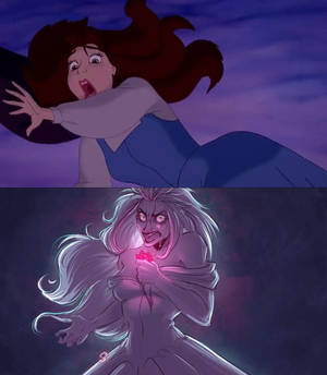 Belle scared of her villain counterpart