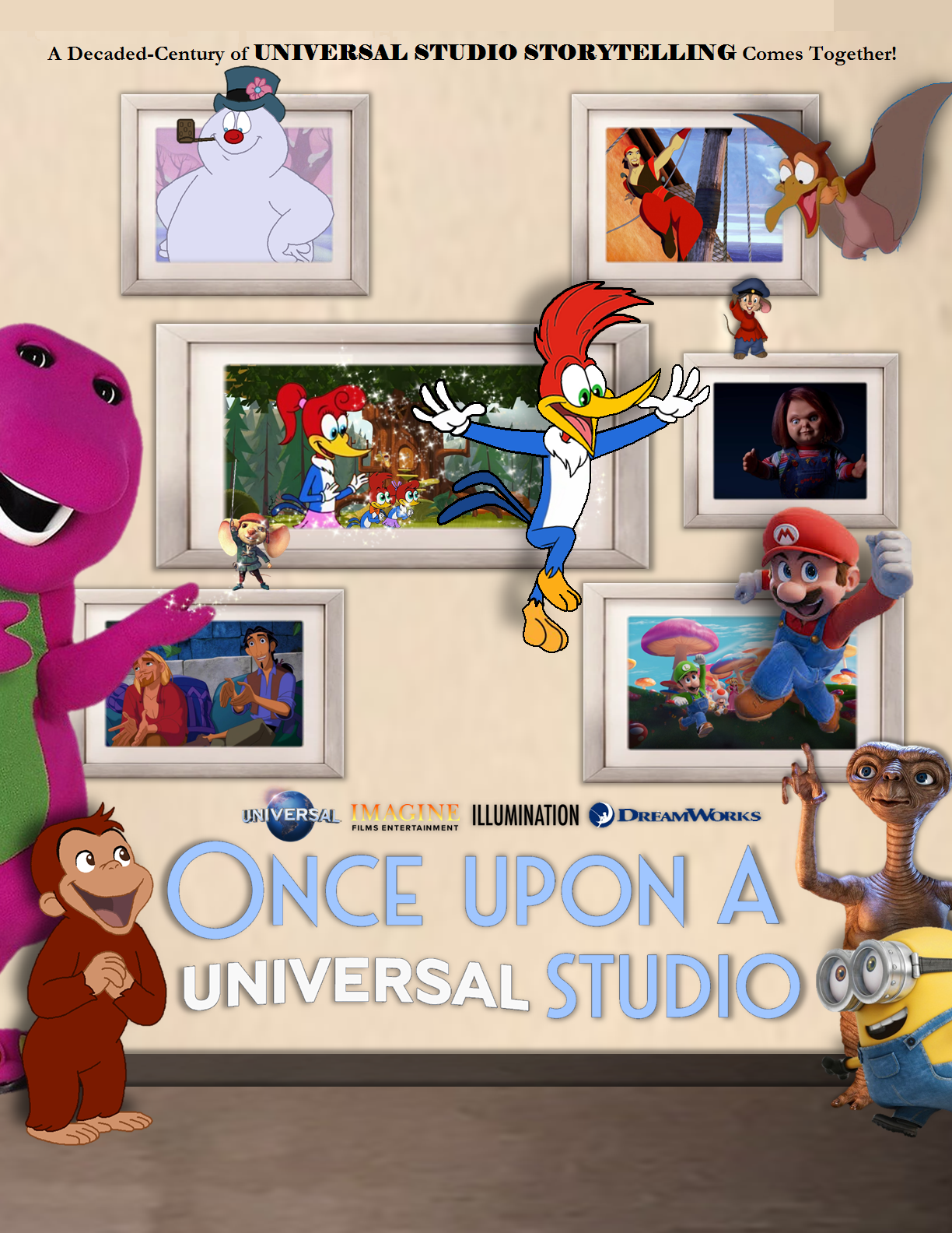 Studnine Deviantart Once Upon A Universal Studio Poster by PrincessCreation345 on DeviantArt