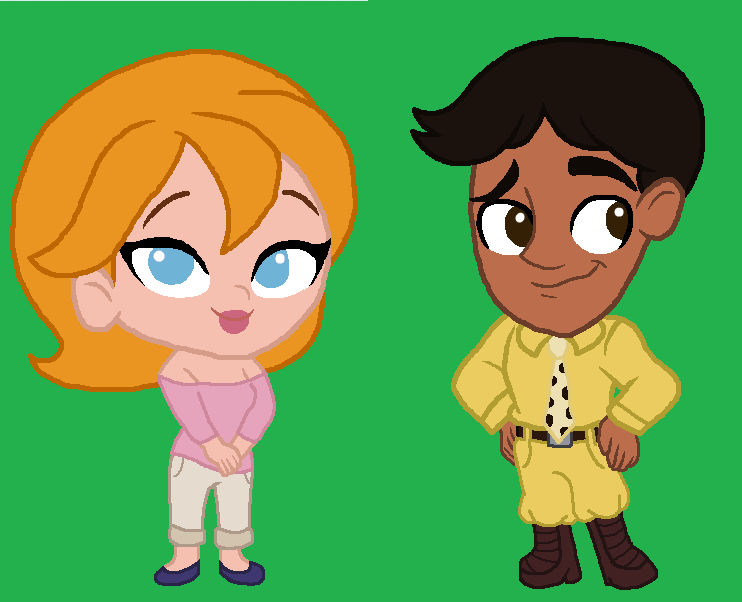 George Bush Chibi Curious George Chibi - Ted and Maggie by PrincessCreation345 on DeviantArt